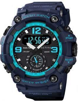 Activa by Invicta - ACW1637-009, Blauw, Nieuw, Ophalen of Verzenden, Waterdicht