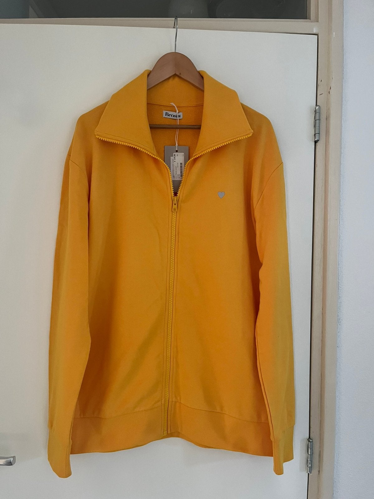 Brosbi vest, Ophalen of Verzenden, Zo goed als nieuw, Maat 56/58 (XL), Geel