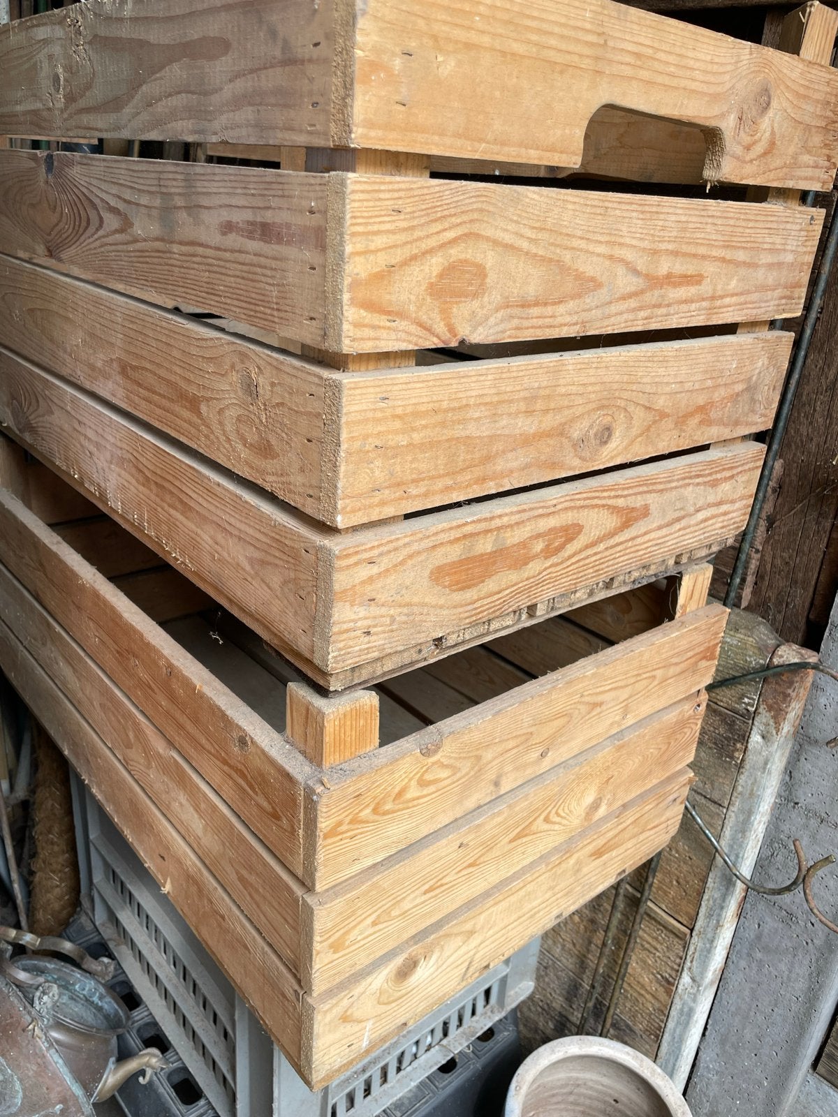 Prachtige gebruikte aardappelkisten - In prima staat, Ophalen, 50 – 75, Gebruikt, 50 tot 100 cm