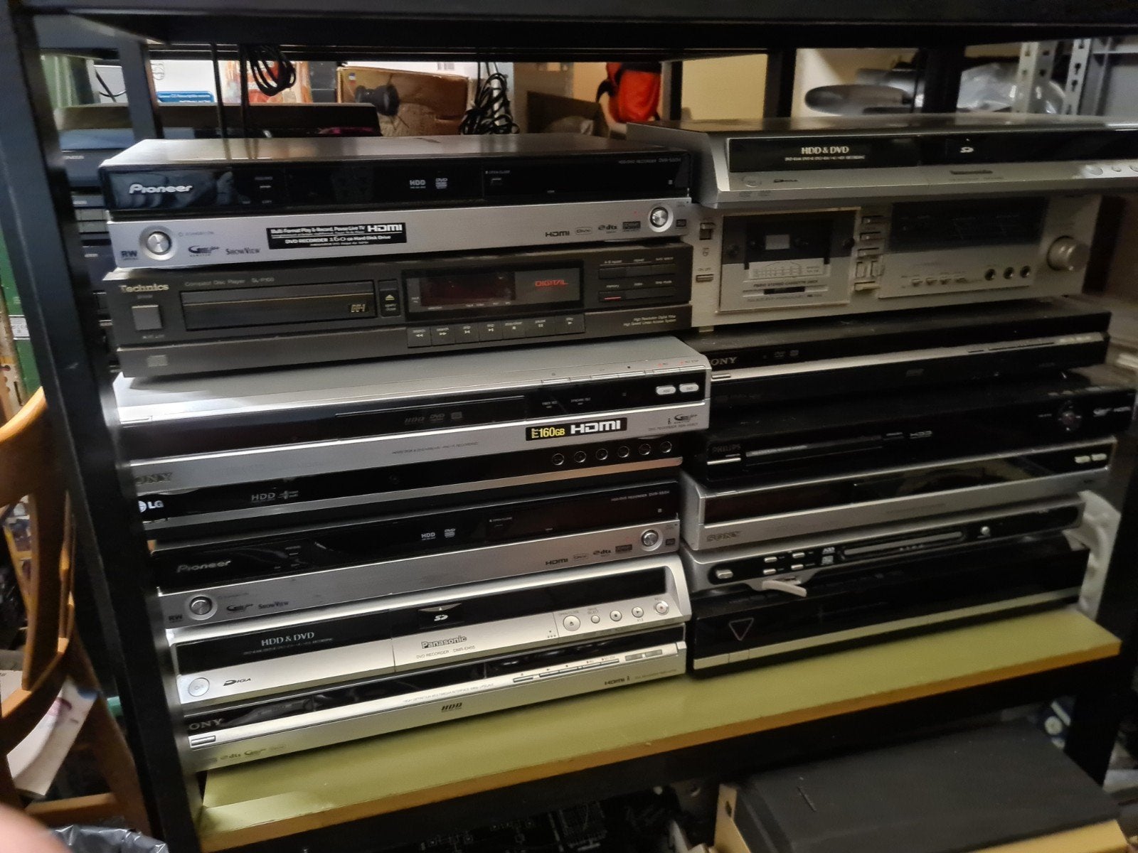 Diverse spelers en Recorders - Verschillende Merken, Gebruikt, Met harddisk, Pioneer, Ophalen
