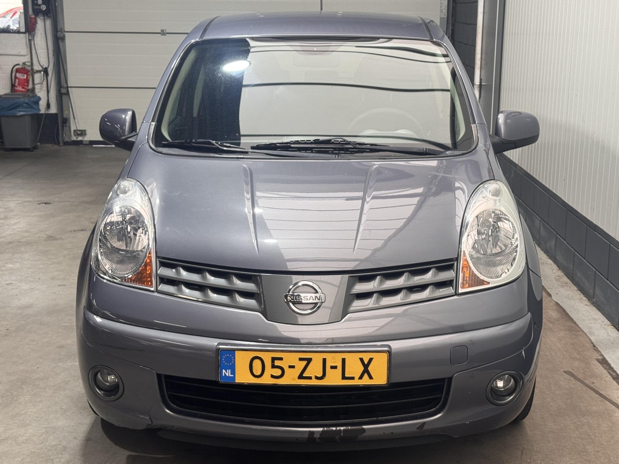 Nissan Note 1.6 Acenta, Auto's, Voorwielaandrijving, 4 cilinders, Blauw, Bedrijf