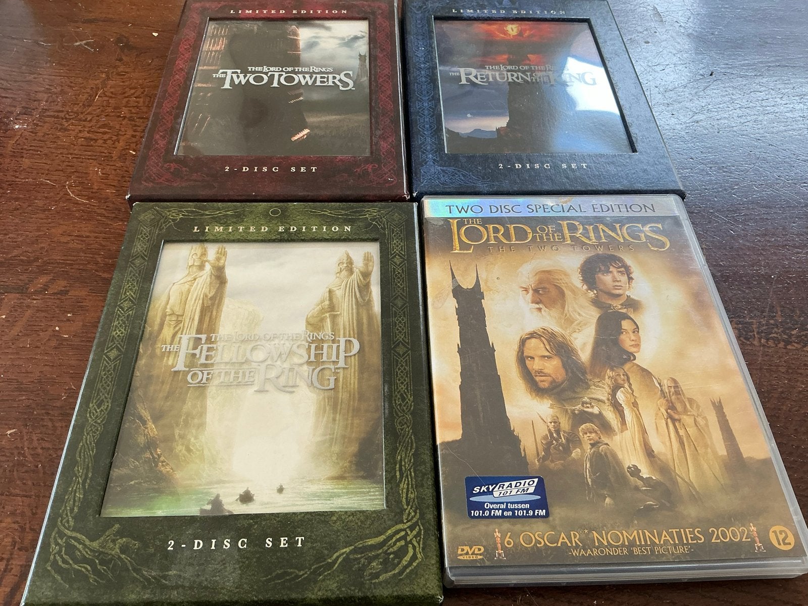 Lord of the Rings DVD Boxset - Limited & Special Editions, Speciale editie, Nederlands, Ophalen of Verzenden, Vanaf 12 jaar