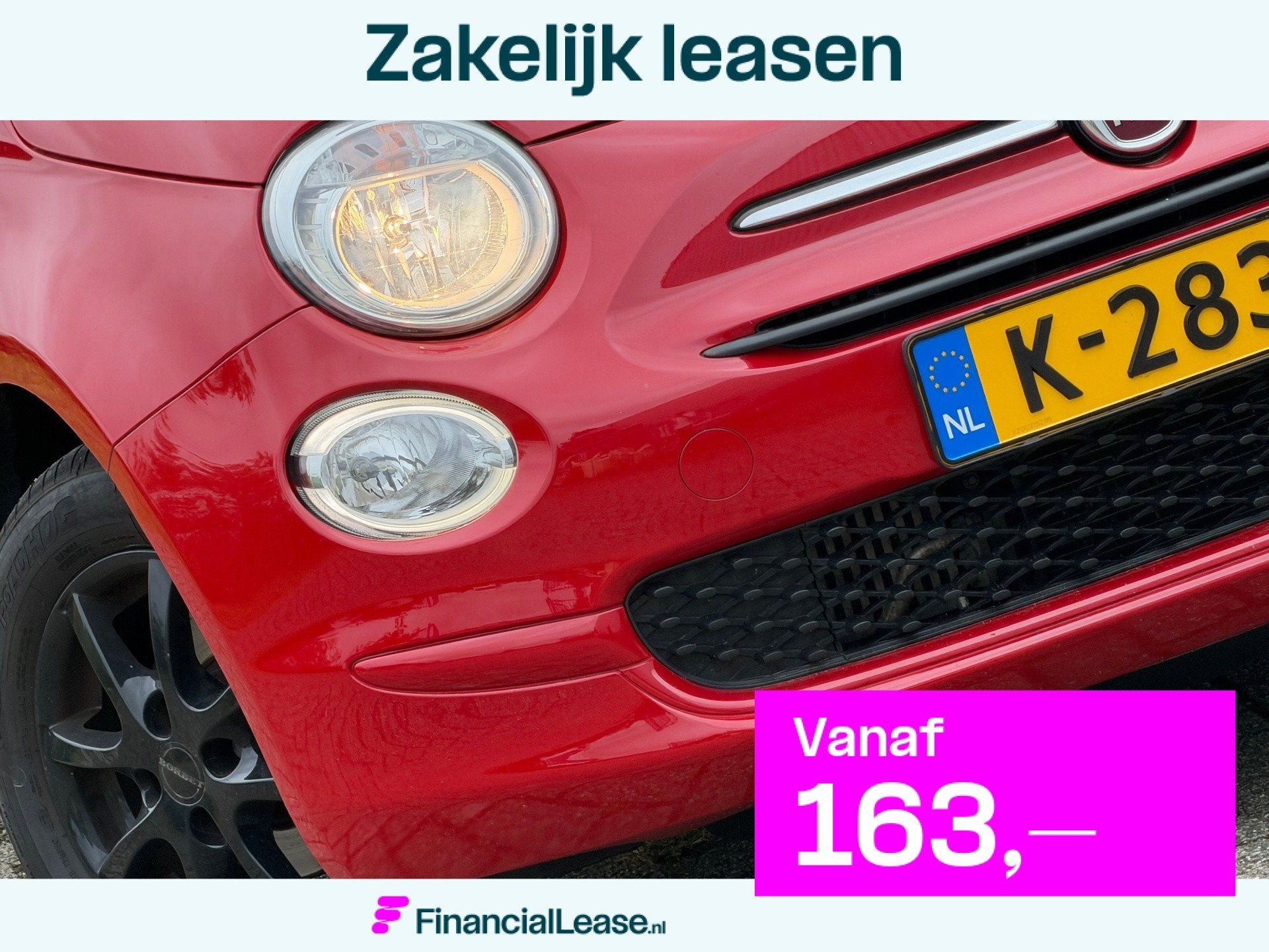 Fiat 500 C 0.9 TwinAir Turbo Collezione - Rosso Passione - B, Stof, Gebruikt, Cabriolet, Bedrijf