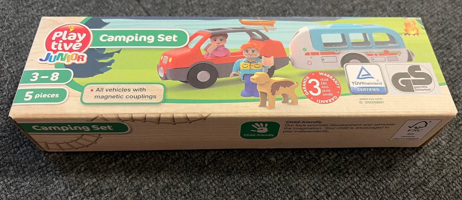 Playtive Junior Camping Set - Houten Speelgoed, Ophalen of Verzenden, Nieuw
