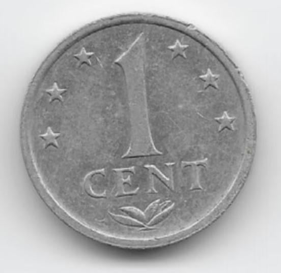 Nederlandse Antillen 1 cent 1984 KM# 8a, Verzenden, Midden-Amerika, Losse munt