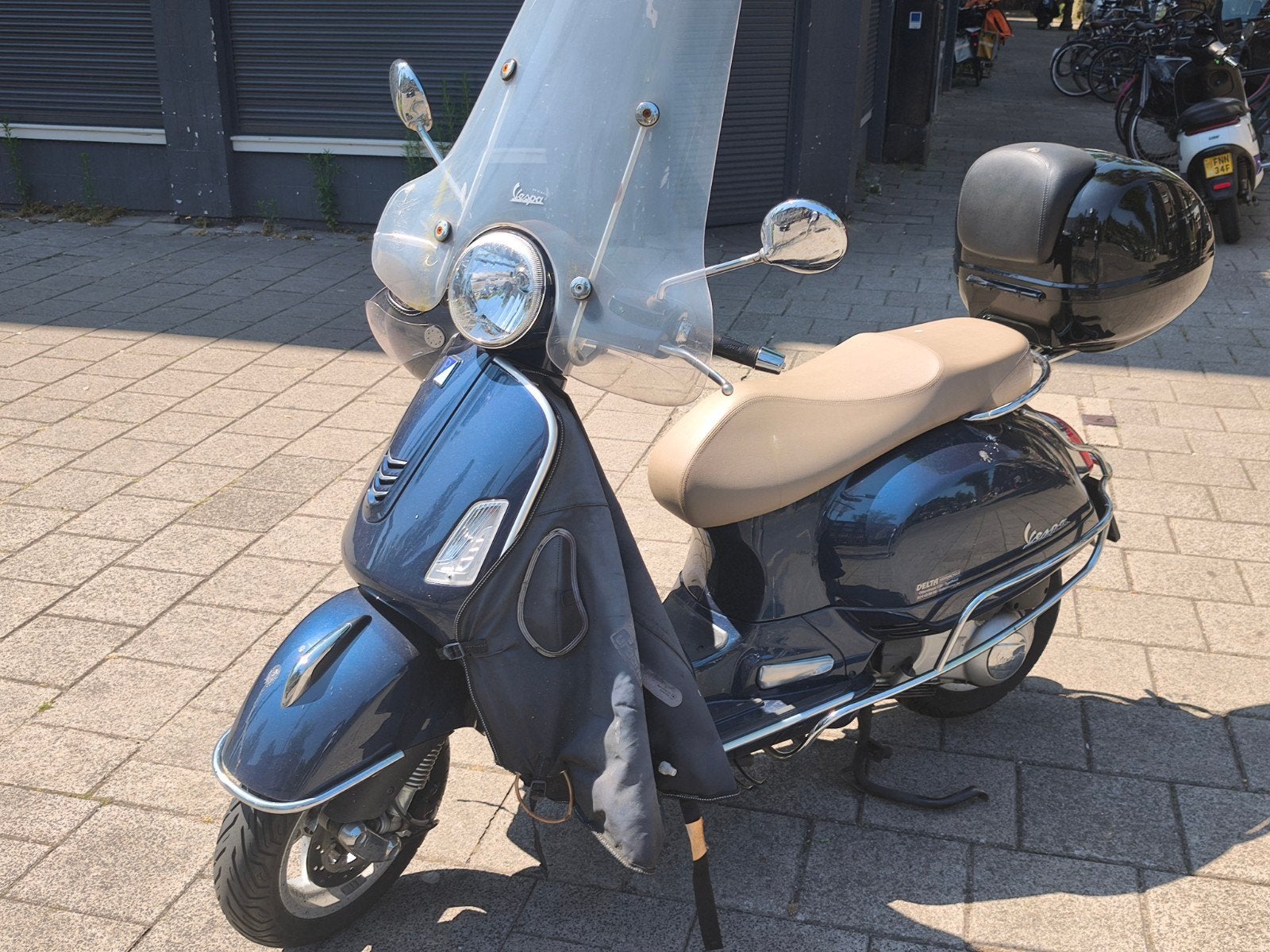 Vespa gts 250 - Blauw, Ophalen, Zo goed als nieuw, Overige typen, Vespa