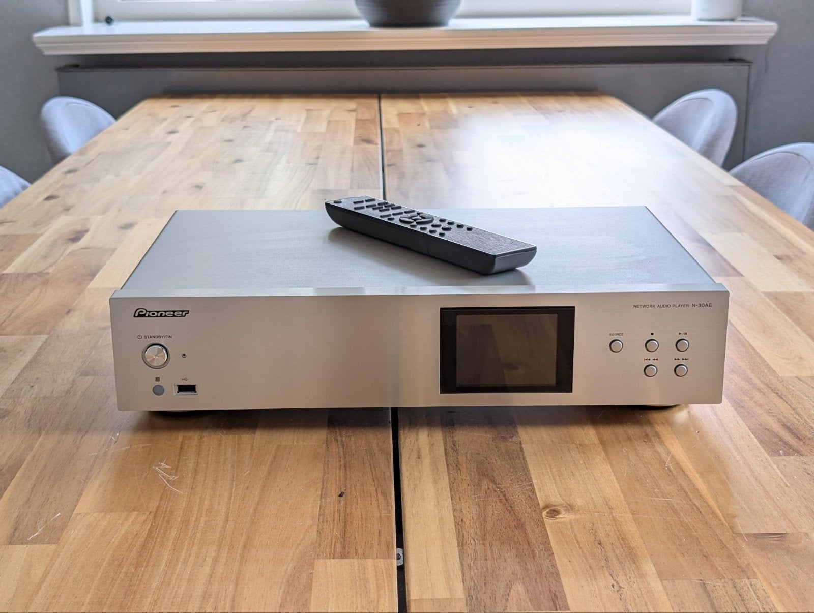 Pioneer N-30AE Streamer - Modern!, Audio, Tv en Foto, Mediaspelers, Ophalen of Verzenden, Zo goed als nieuw, USB 2, Zonder harde schijf