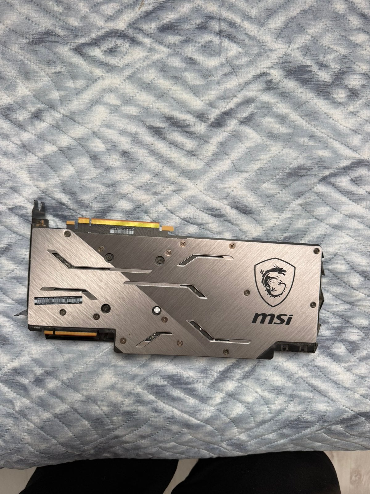 MSİ RTX 2070 Super, Computers en Software, Ophalen of Verzenden, Zo goed als nieuw, GDDR6, PCI-Express 3