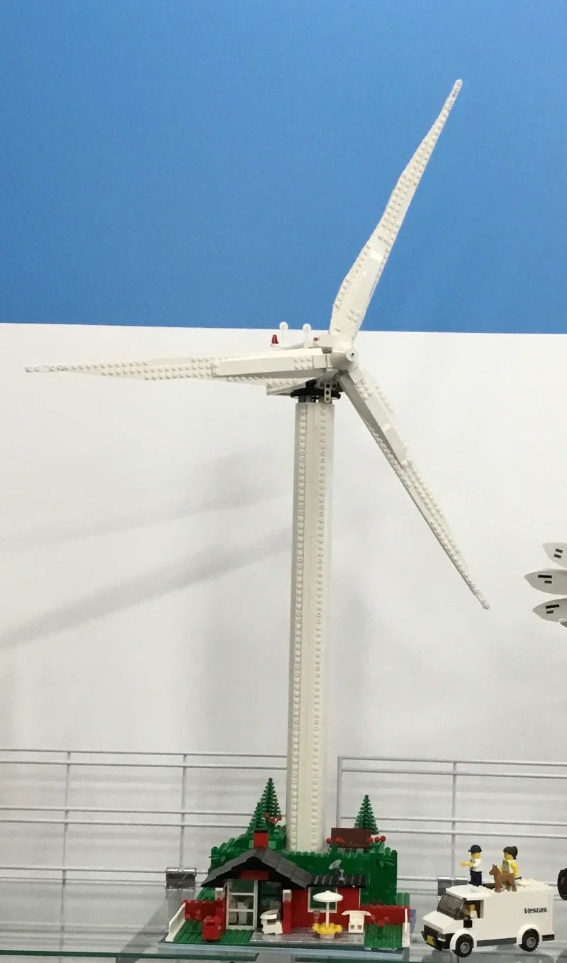 LEGO Vestas Windturbine 10268 - Zo goed als nieuw, Ophalen of Verzenden, Zo goed als nieuw, Overige merken