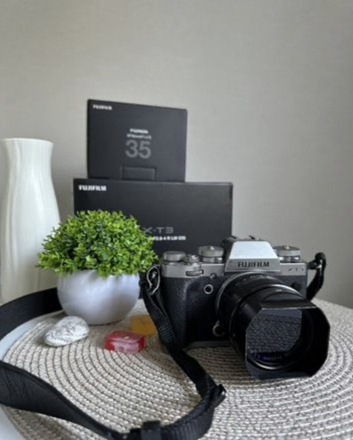Fujifilm X-T3 + Fujinon XF 35mm f/1.4, Audio, Tv en Foto, Fotocamera's Digitaal, Bluetooth, Lensdop, Ophalen of Verzenden, Zo goed als nieuw