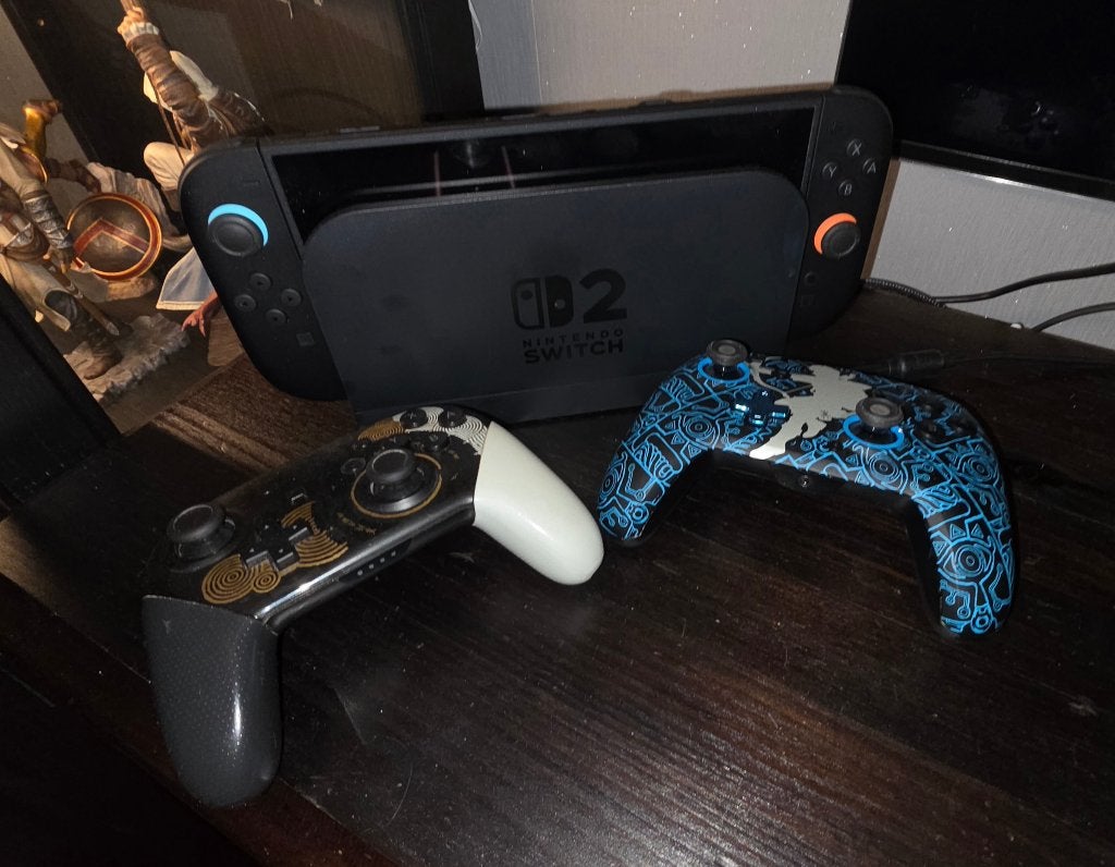 Nintendo Switch 2 console met 2 controllers, Ophalen of Verzenden, Zo goed als nieuw, Met 2 controllers, Switch Original