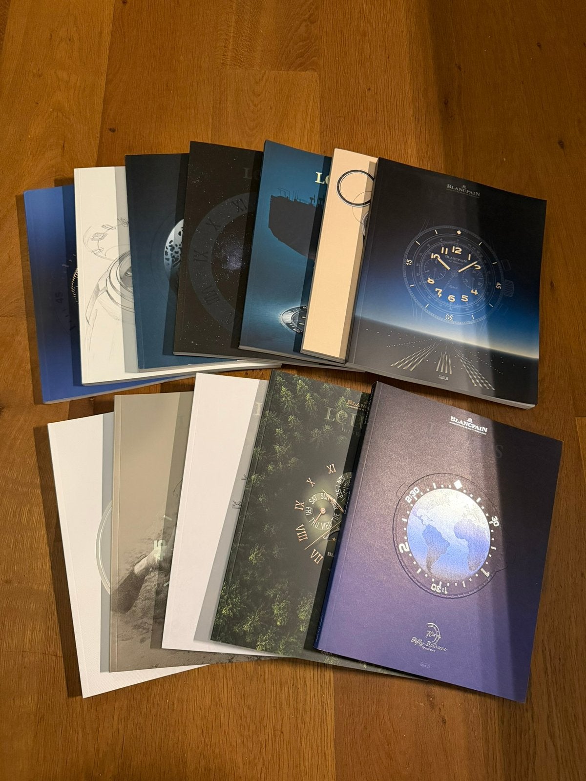 11x Blancpain horlogeboeken, Boeken, Ophalen of Verzenden, Nieuw, Overige onderwerpen