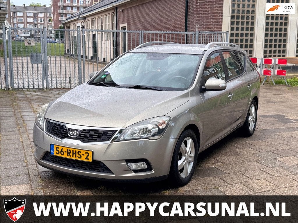 Kia Cee'd Sporty Wagon 1.4 CVVT Comfort Pack, AIROC, NAP, NI, Voorwielaandrijving, Euro 5, Stof, Gebruikt
