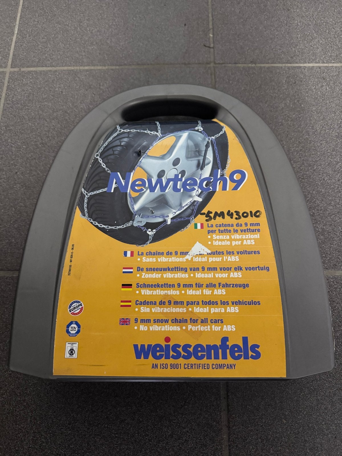 Weissenfels Newtech 9 sneeuwkettingen (NM30060STD002), Ophalen, Nieuw