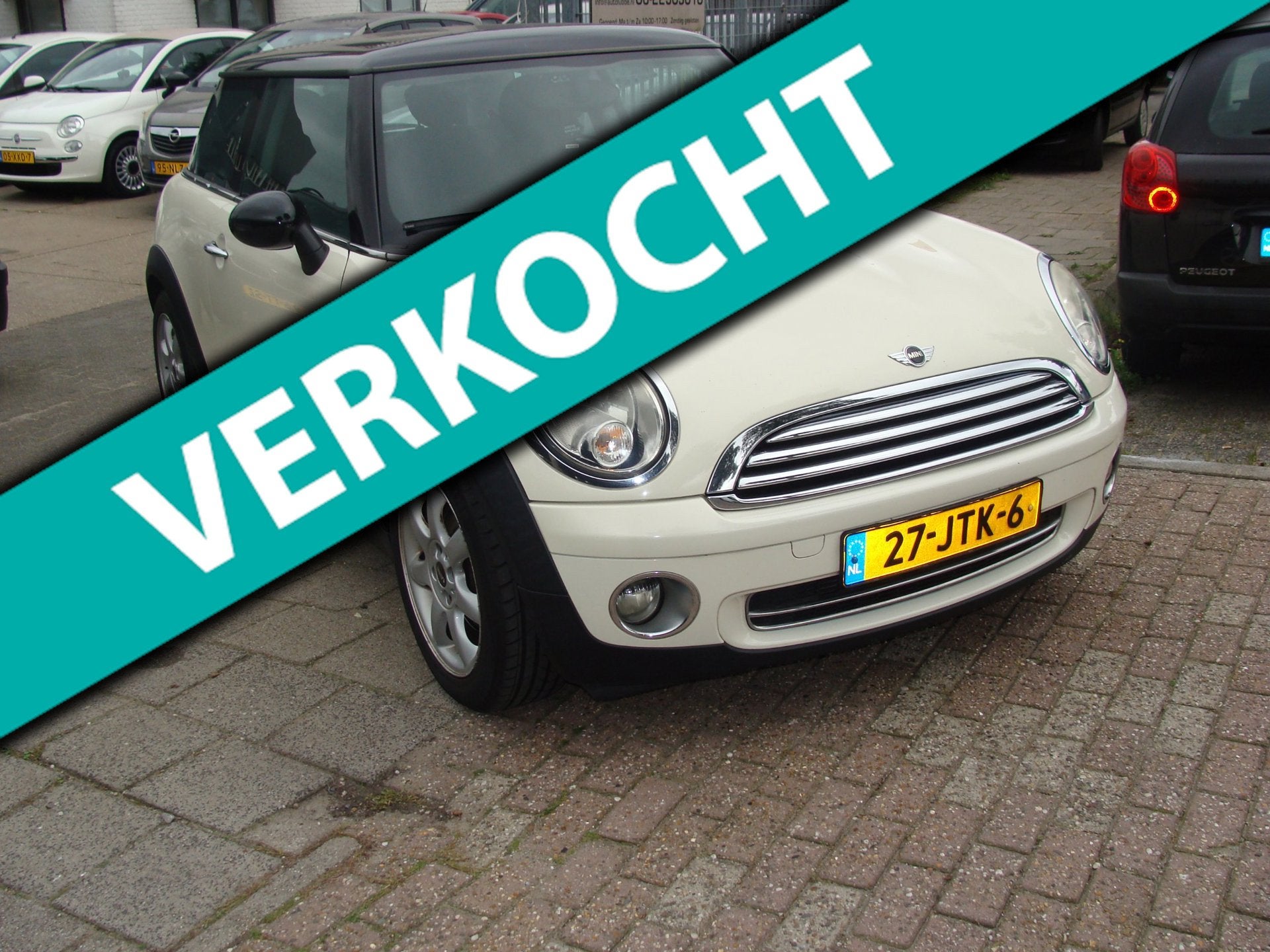 Mini 3-Deurs 1.6 Cooper Business airco (nl auto)nap apk, Voorwielaandrijving, Gebruikt, 750 kg, 4 cilinders