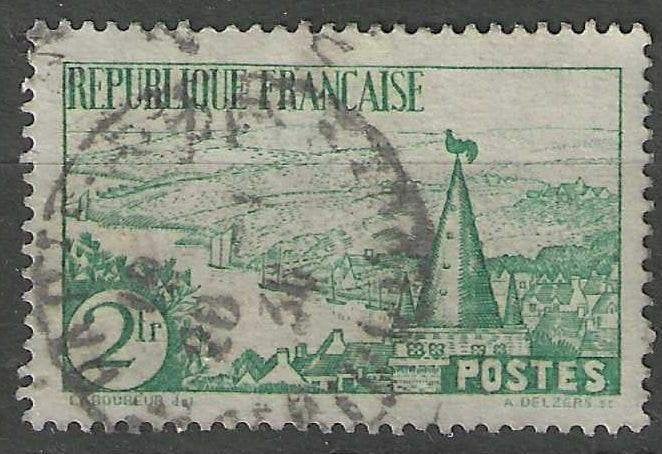 Frankrijk 1935 - Yvert 301 - Landschap in Bretagne (ST), Verzenden, Gestempeld