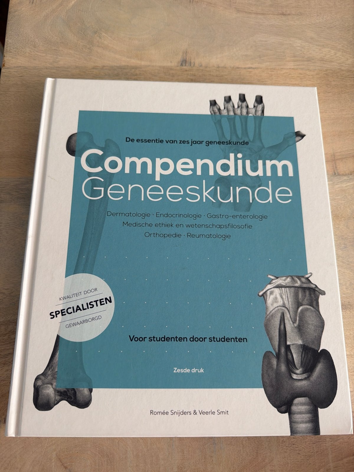Compendium Geneeskunde - Zesde Druk, Boeken, Ophalen of Verzenden, Beta, Zo goed als nieuw, WO