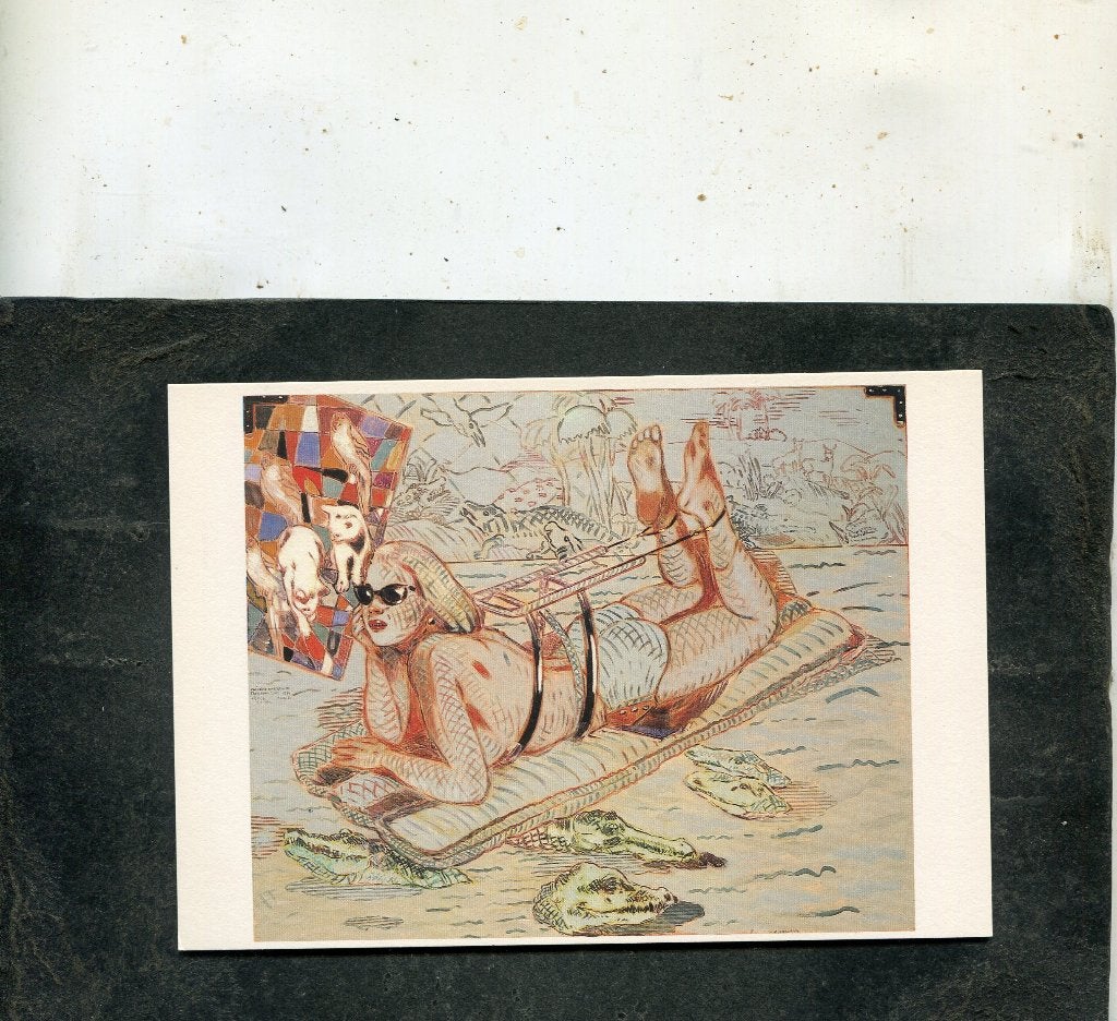 Ansicht Peter Sengl - Zwischen Panzrechsen treiben, Verzenden, 1980 tot heden, Ongelopen, Overige thema's