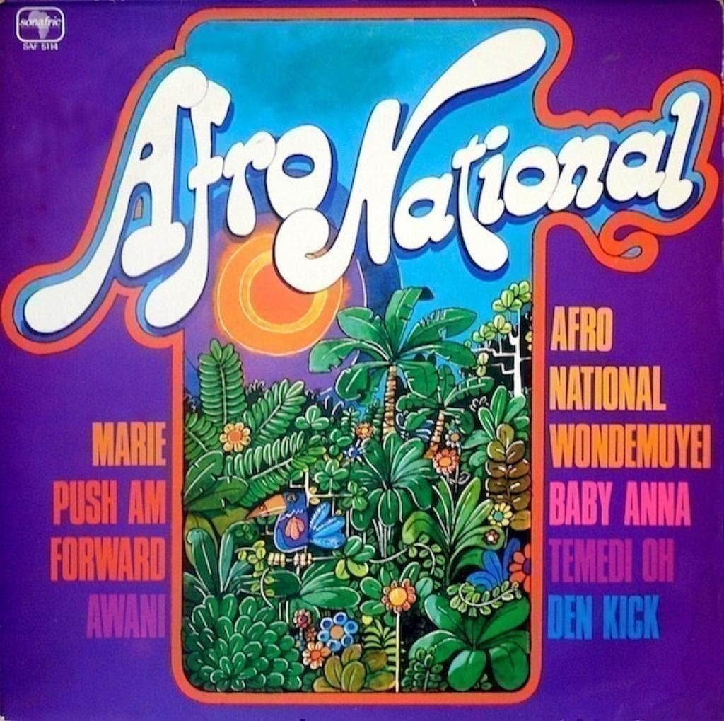 Afro National – Afro National, Ophalen of Verzenden, Zo goed als nieuw, 12 inch