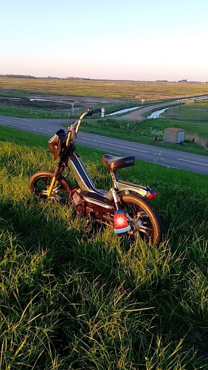 Tomos s25 met A52 blok 65 cc polini, Ophalen, Overige modellen, 65 cc, Zo goed als nieuw