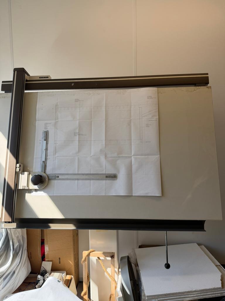 Tekentafel, Ophalen, Gebruikt, Minder dan 130 cm