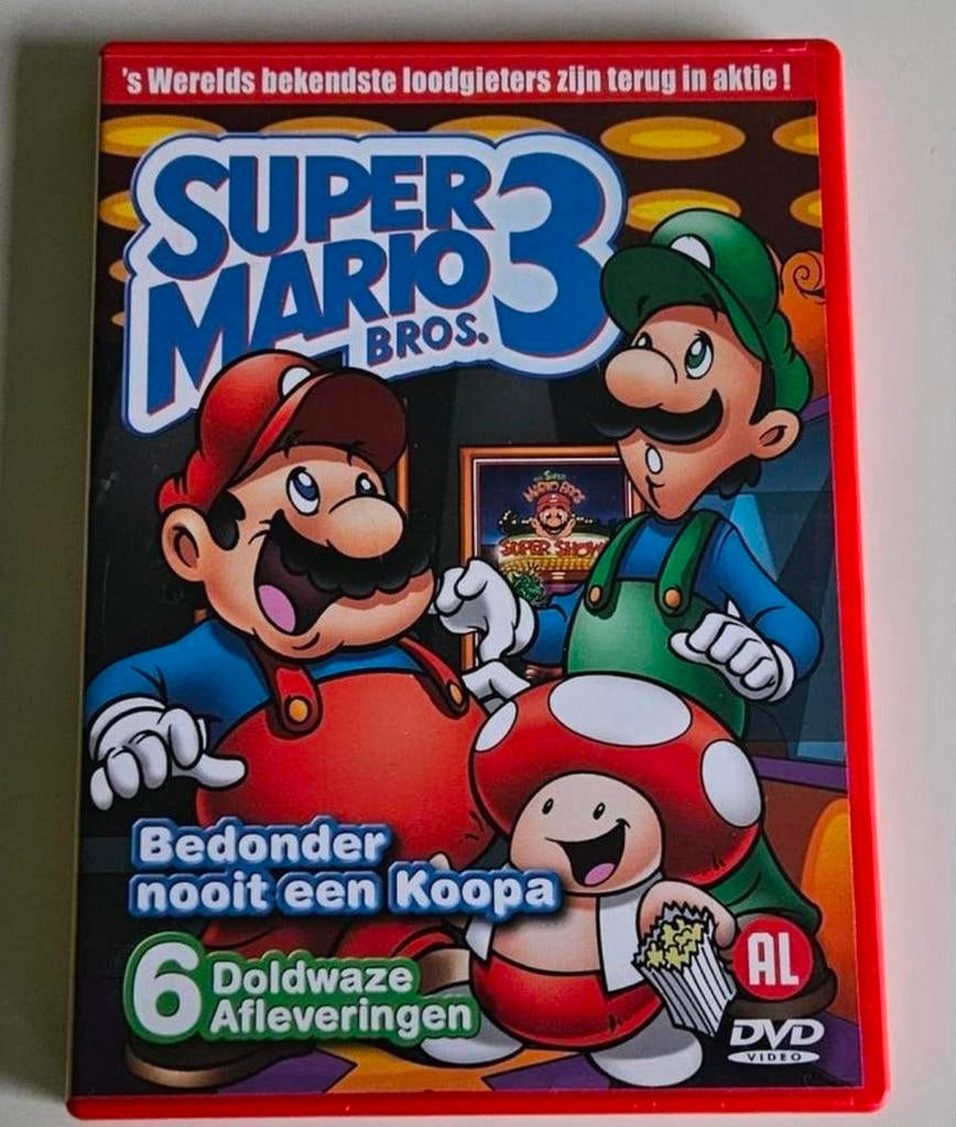 Super Mario 3 dvd, Alle leeftijden, Ophalen of Verzenden, Nieuw in verpakking