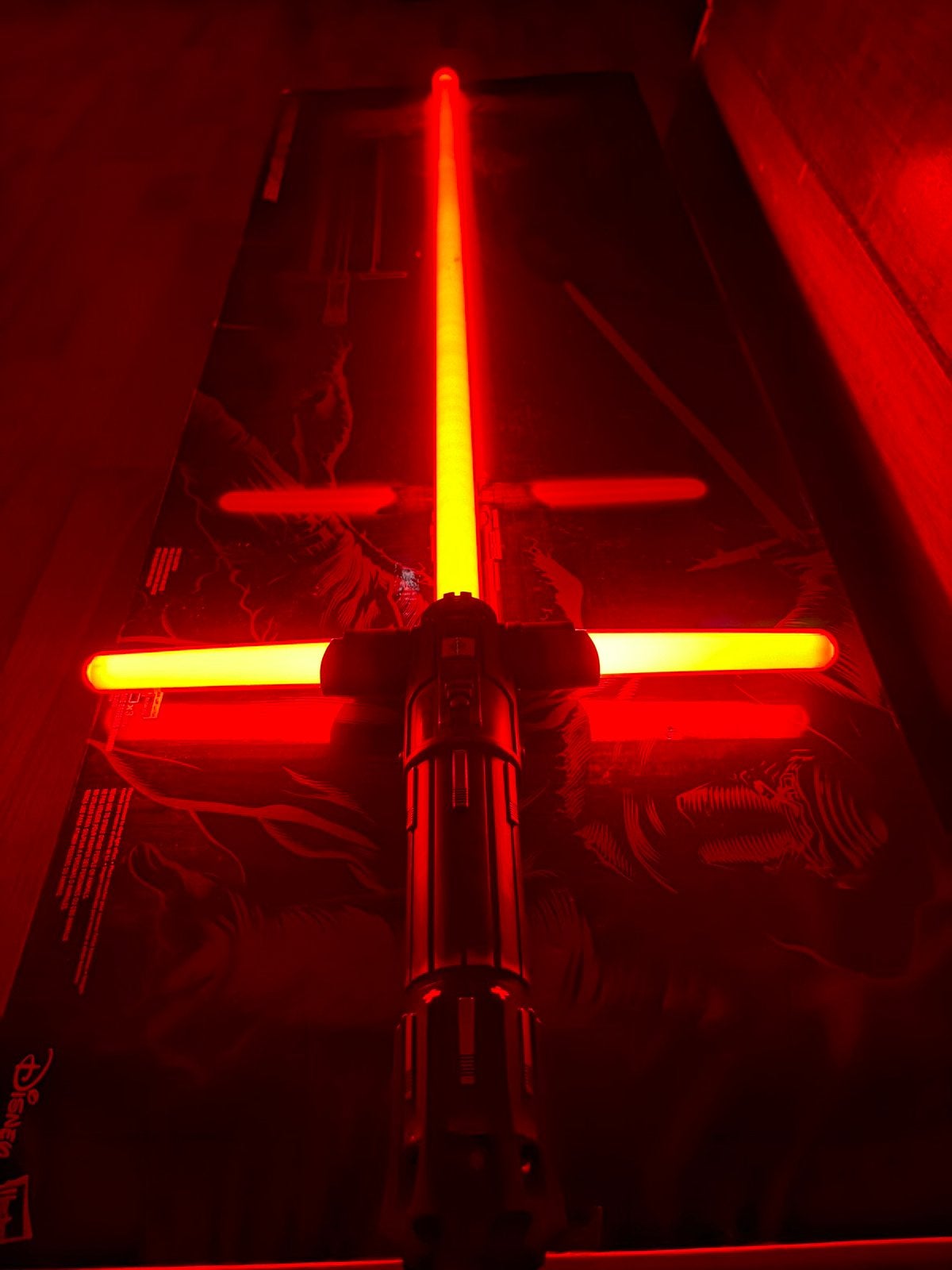 Star Wars Black Series Kylo Ren Deluxe Force FX Lightsaber, Verzamelen, Star Wars, Ophalen, Zo goed als nieuw