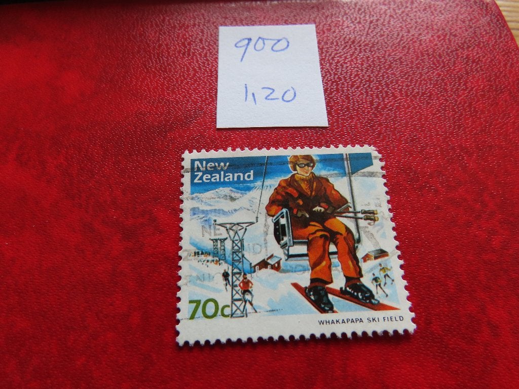 nw zeeland 900, Ophalen of Verzenden, Gestempeld