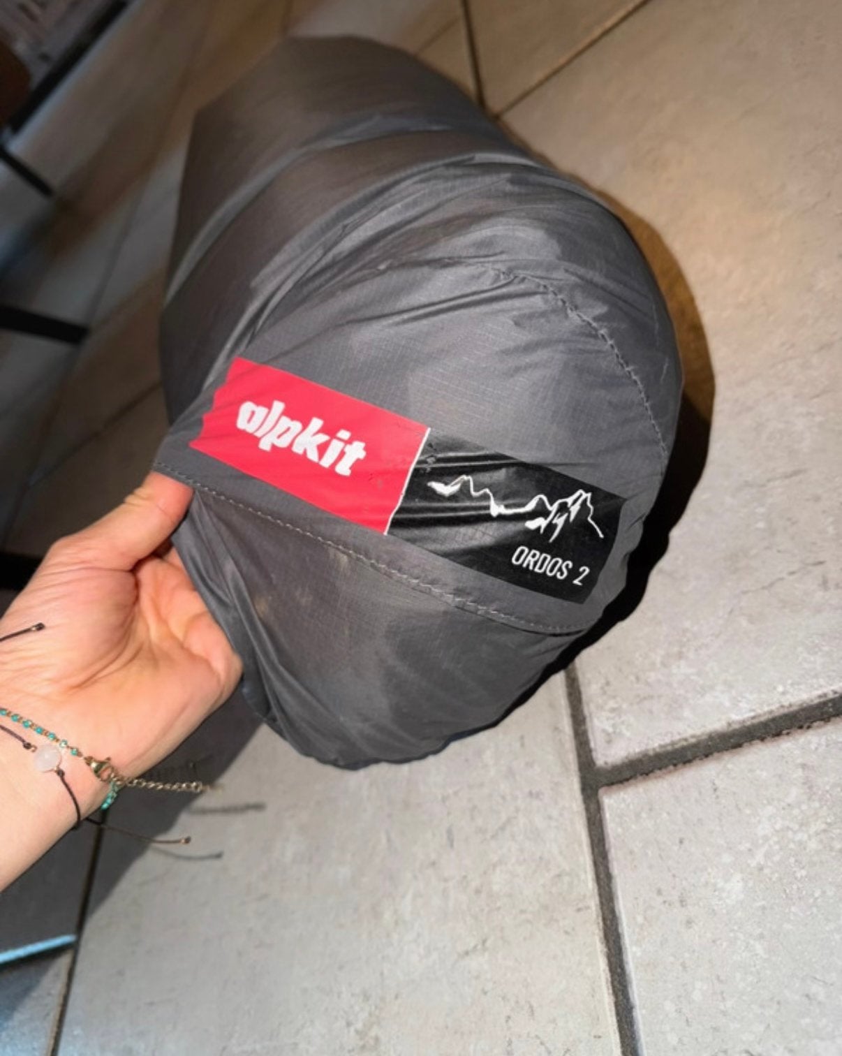 Alpkit Ordos 2 Ultralight Backpacking Tent, Ophalen of Verzenden, Zo goed als nieuw, Tot en met 2