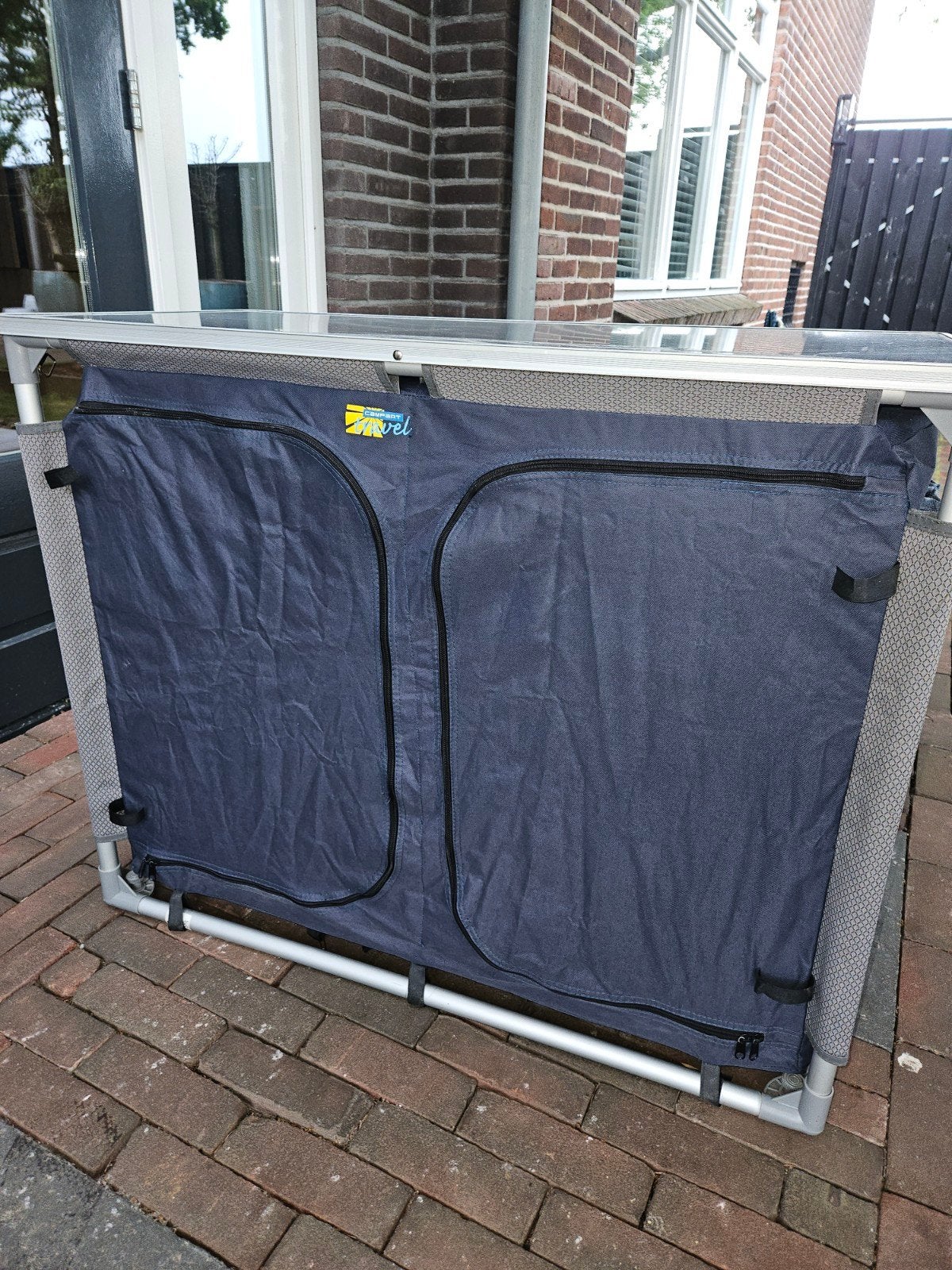 Campart Travel Campingkast 102x48x82 cm, Caravans en Kamperen, Kampeermeubelen, Ophalen, Gebruikt, Campingkast