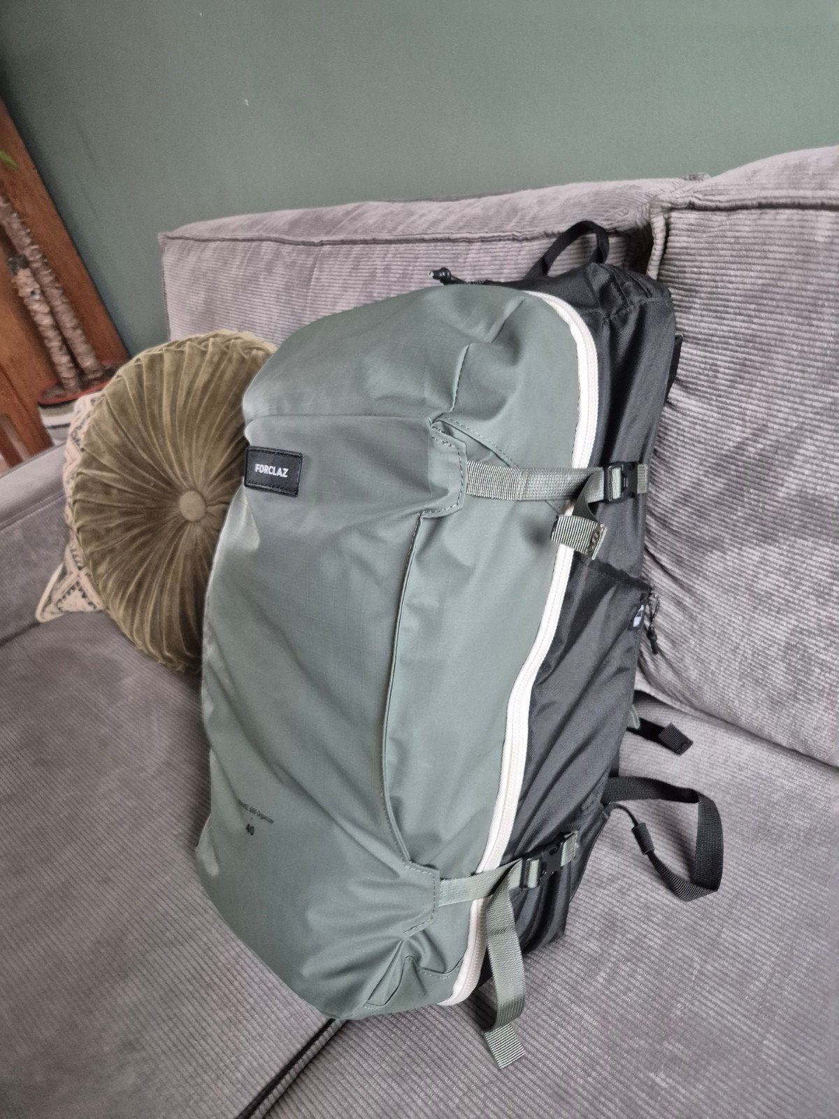 Forclaz 40 backpack - ideaal voor reizen, opent als koffer, Sieraden, Tassen en Uiterlijk, Tassen | Rugtassen, Ophalen of Verzenden