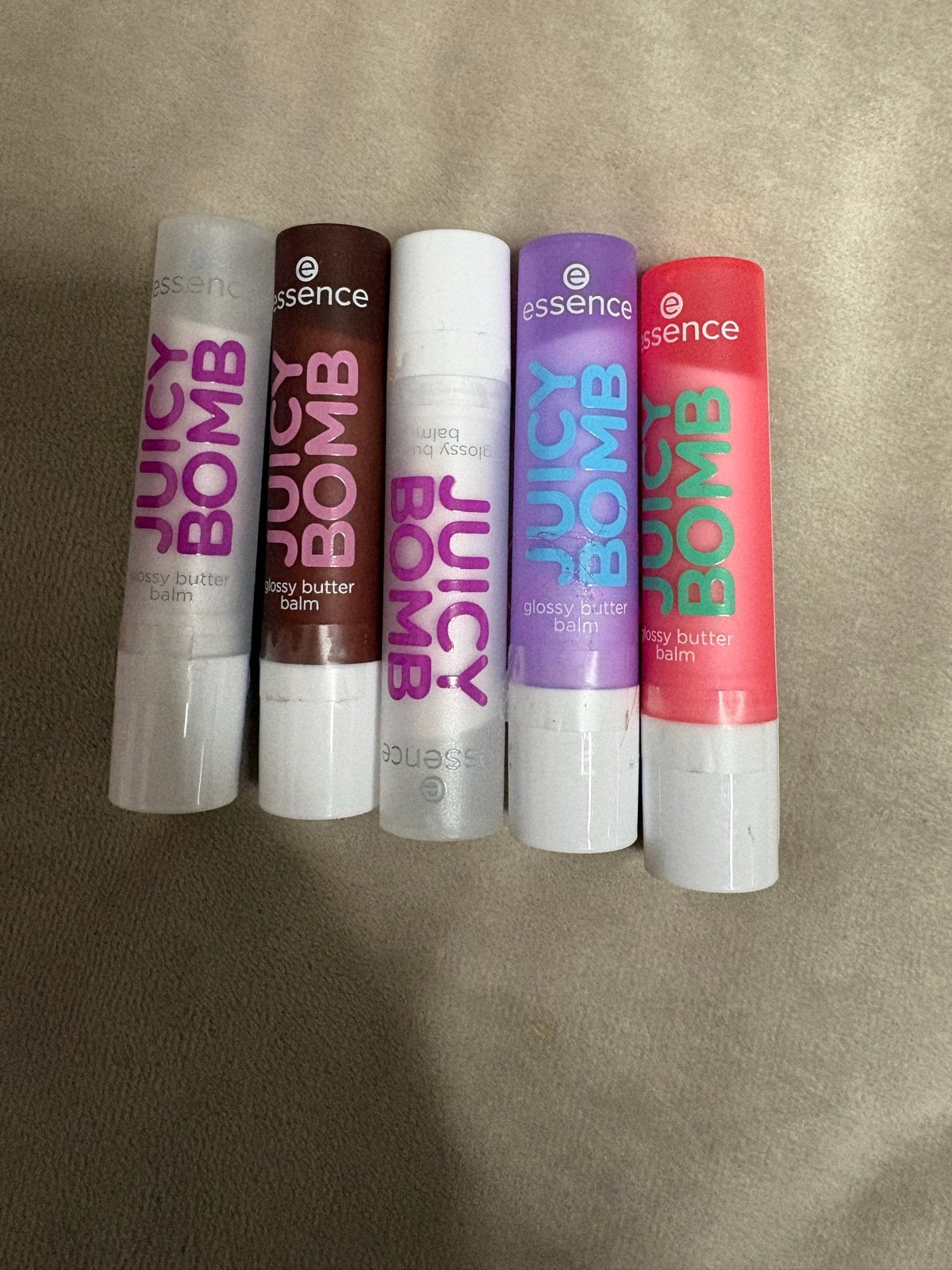 Essence Juicy Bomb Lipgloss Set - 5 Stuks, Verzenden, Nieuw, Make-up, Overige kleuren