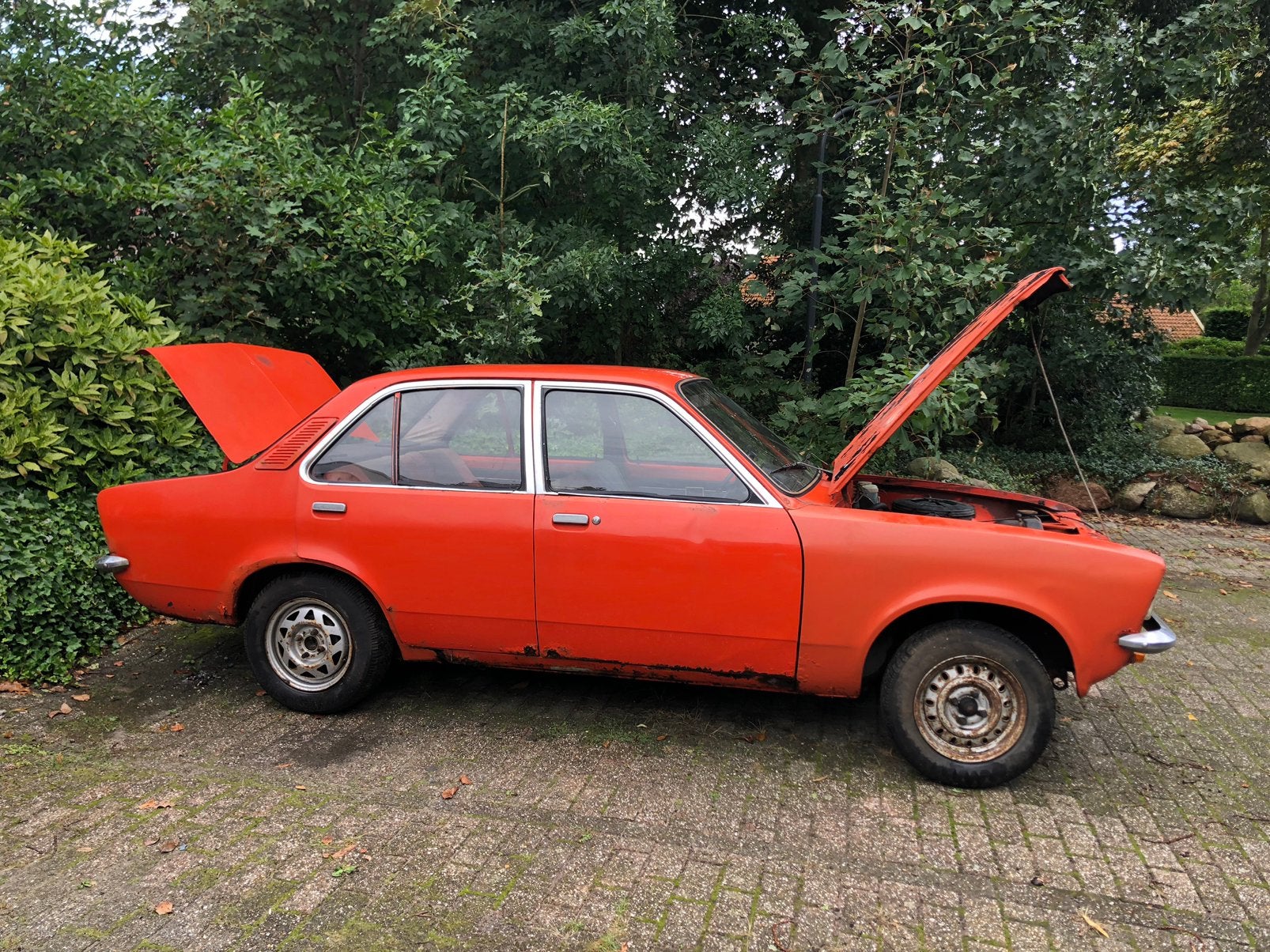Opel kadett c loop of sloop, Ophalen, Opel