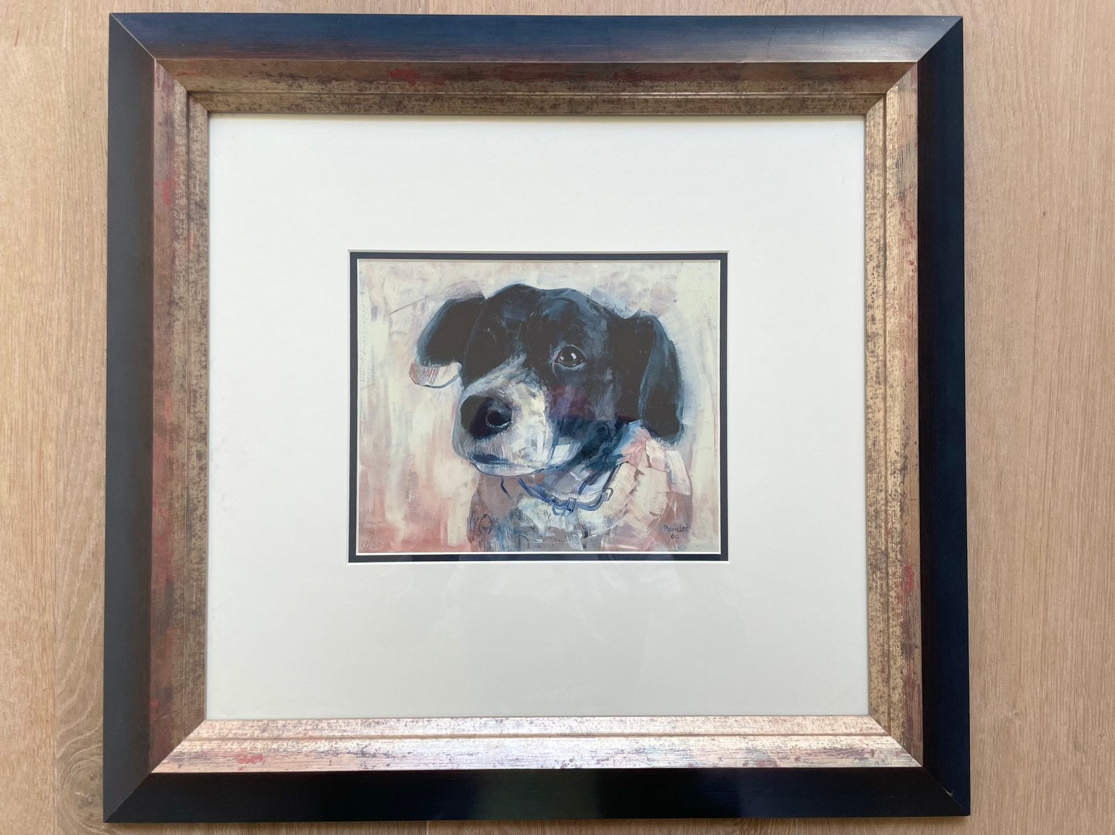 Giclee van Pieter Pander: Stip, de hond, Antiek en Kunst, Ophalen