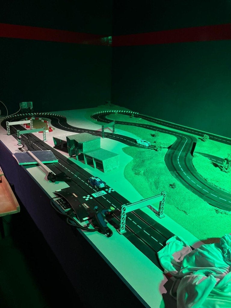 Grote Carrera racebaan – racecircuit van 360 x 211x80 cm, Overige merken, Racebaan, Ophalen of Verzenden, Zo goed als nieuw