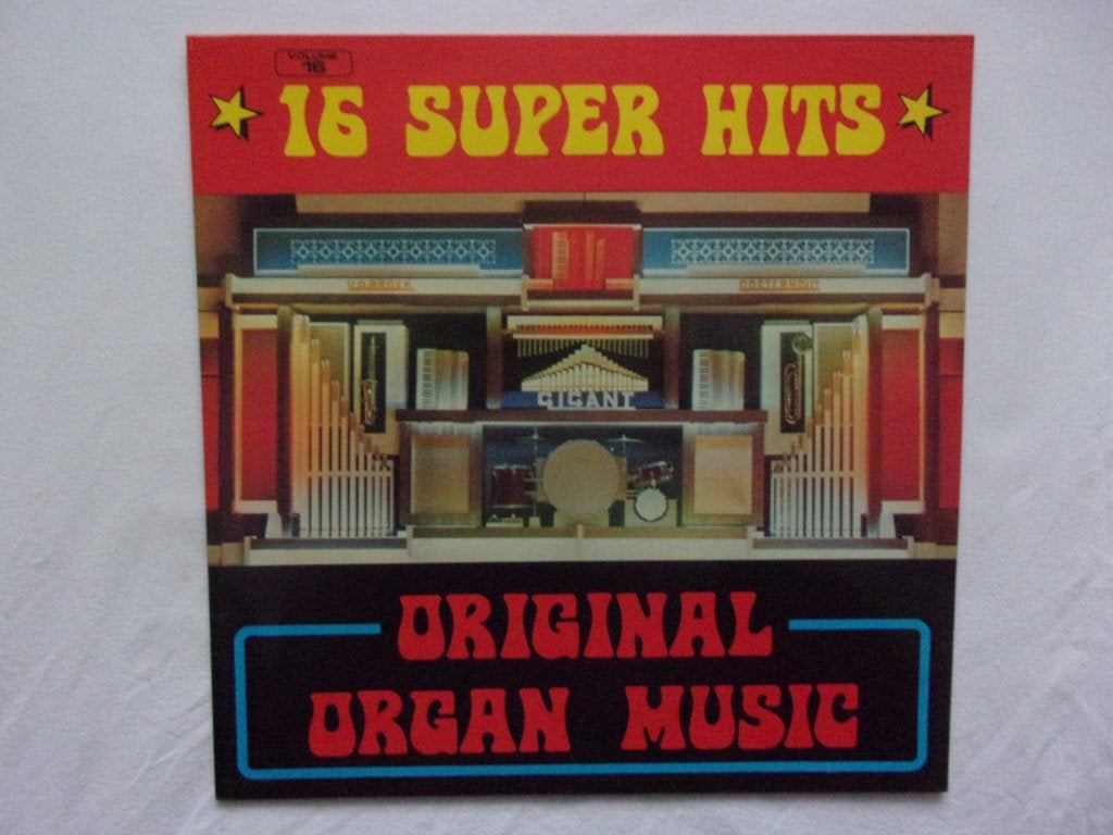 16 super hits original organ music LP, Ophalen of Verzenden, Gebruikt, 12 inch, LP