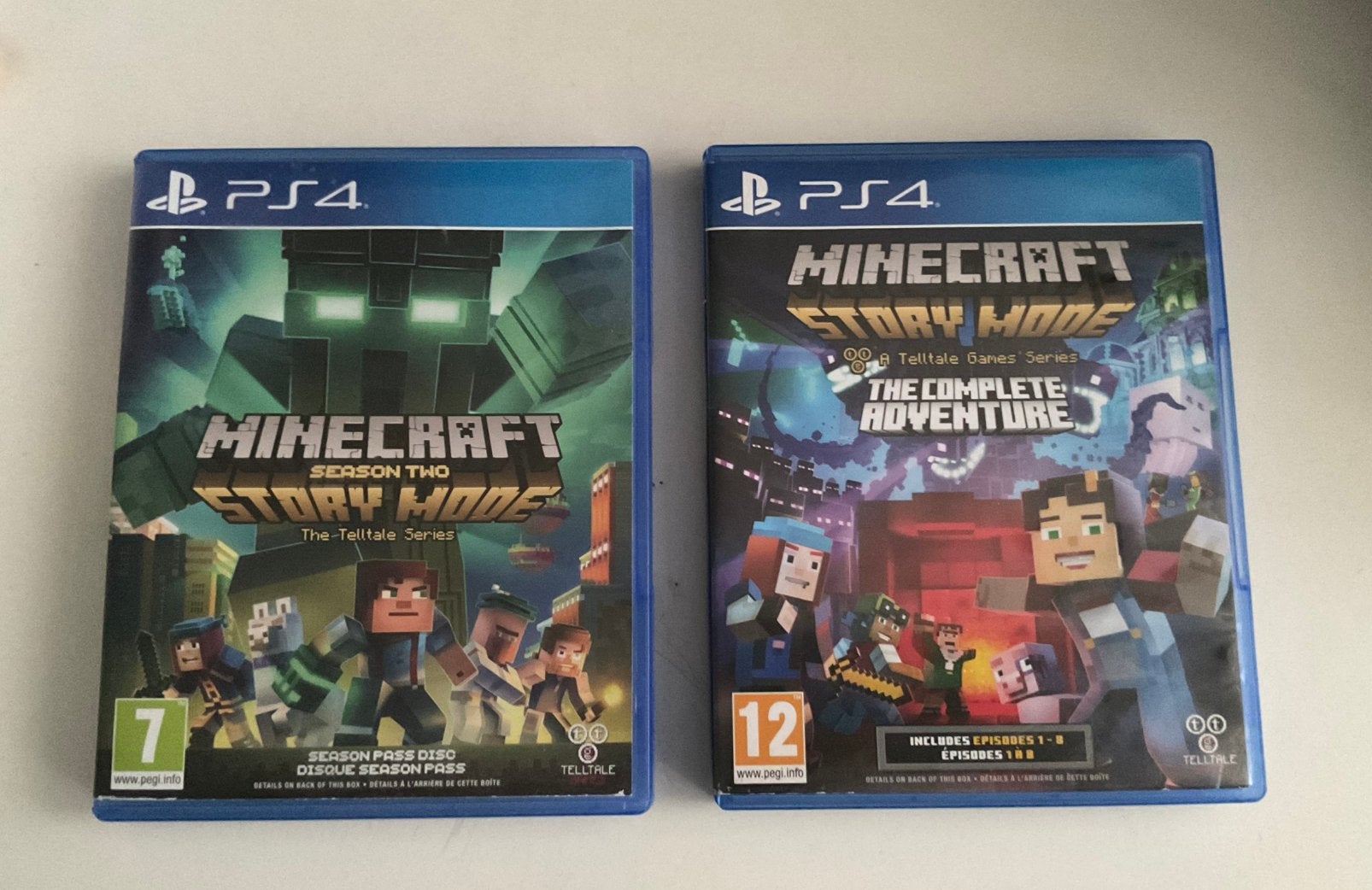 Minecraft Story Mode - Seizoen 1 & 2. (Kan ook 1 kopen), Spelcomputers en Games, Games | Sony PlayStation Vita, Avontuur en Actie