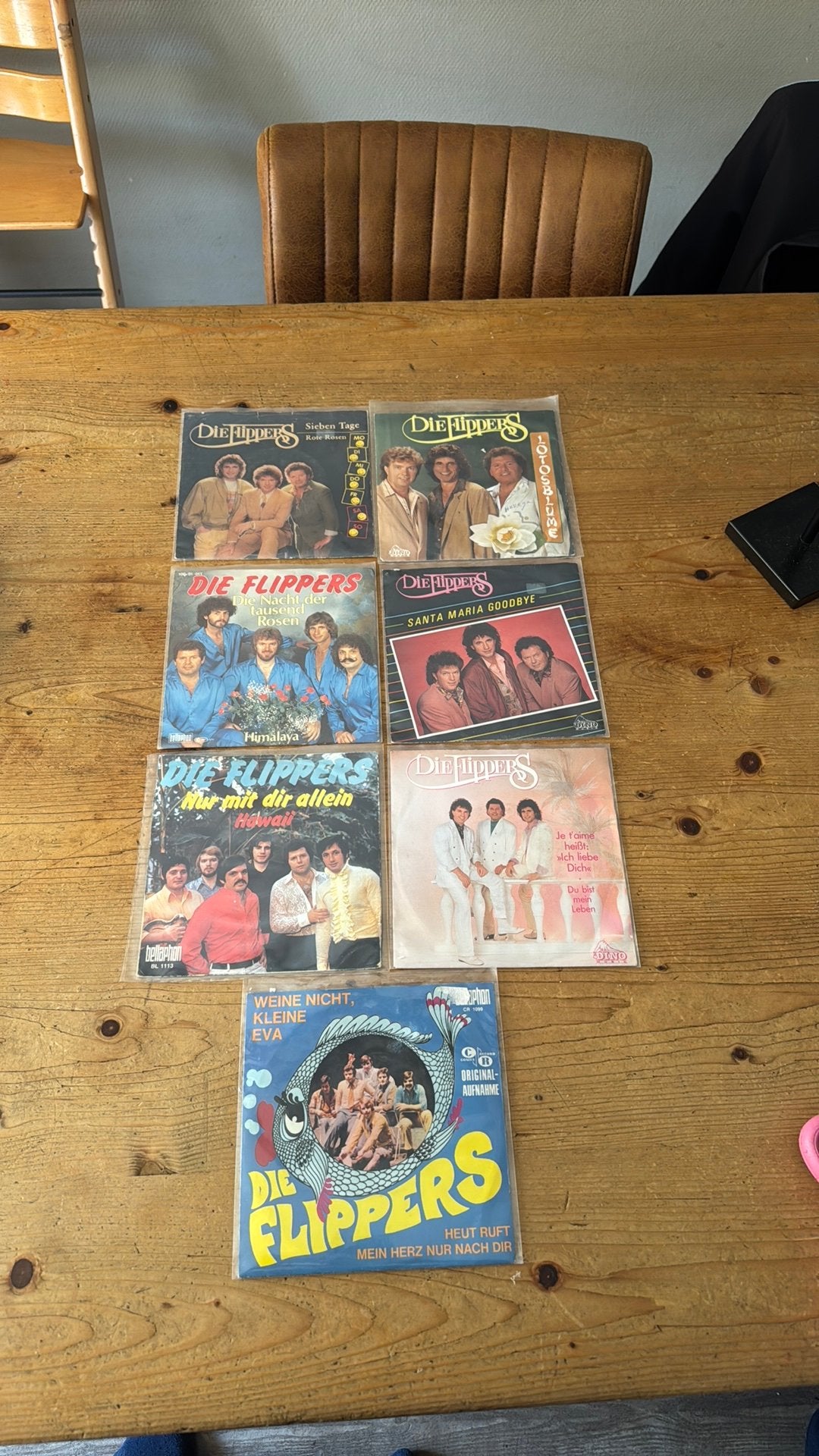 Partij - piraat vinyl singels - 20 stuks, Ophalen, 7 inch, Zo goed als nieuw, Levenslied of Smartlap