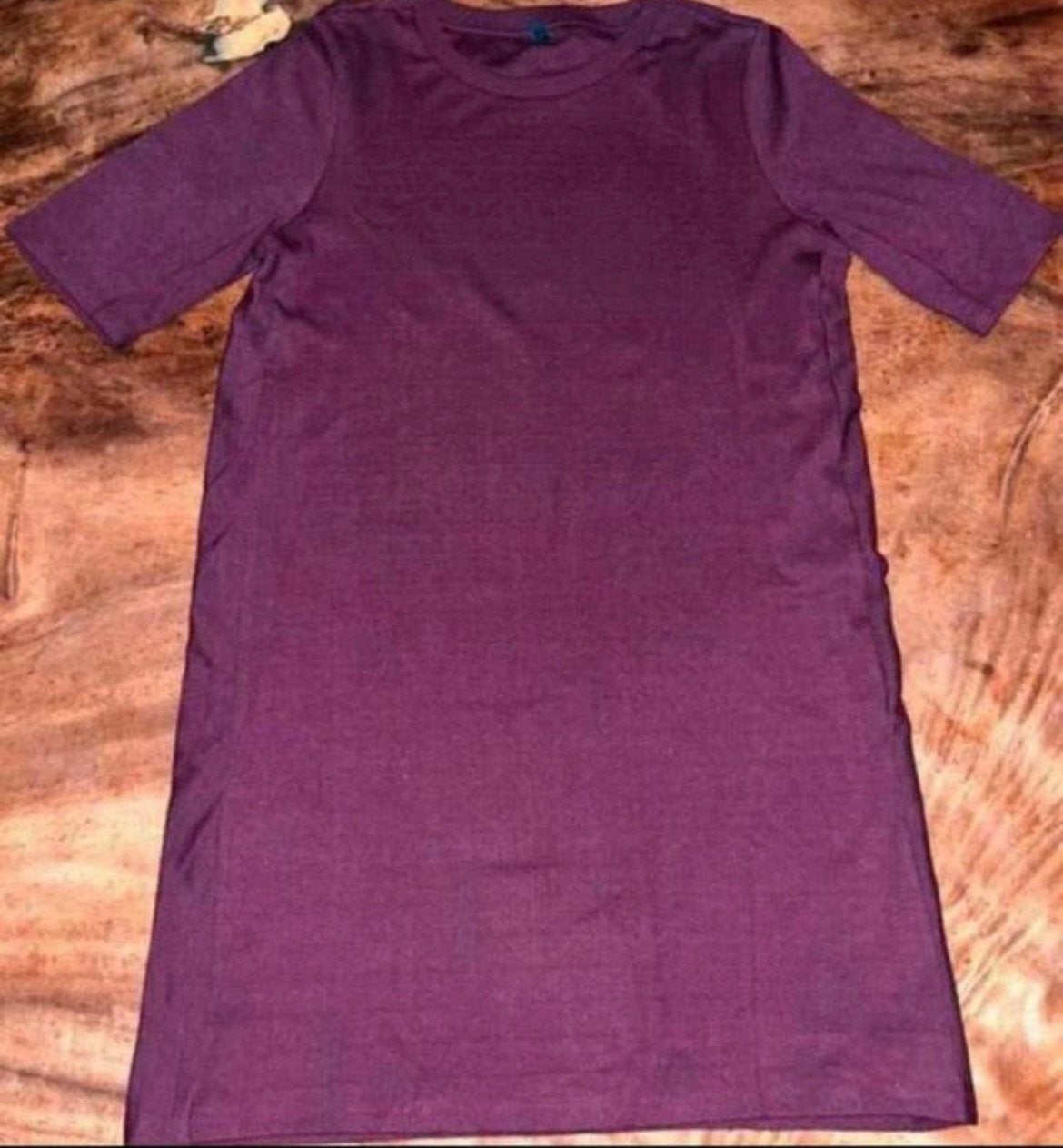 Jurk tuniek dames mt M rood bordeaux, Maat 38/40 (M), Ophalen of Verzenden, Zo goed als nieuw, Boven de knie