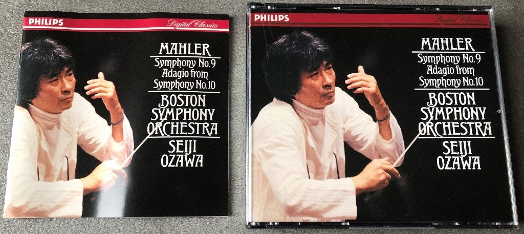 MAHLER - SYMPHONIES 9 EN 10 - OZAWA - 2 CD'S, Mahler, Ophalen of Verzenden, Zo goed als nieuw, Romantiek