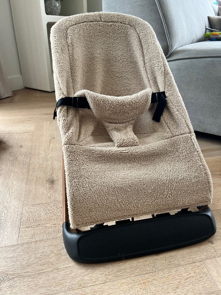 Prenatal wipstoel (teddy beige), Kinderen en Baby's, Ophalen, Zo goed als nieuw, Prenatal, Met gordel(s) of riempje(s)