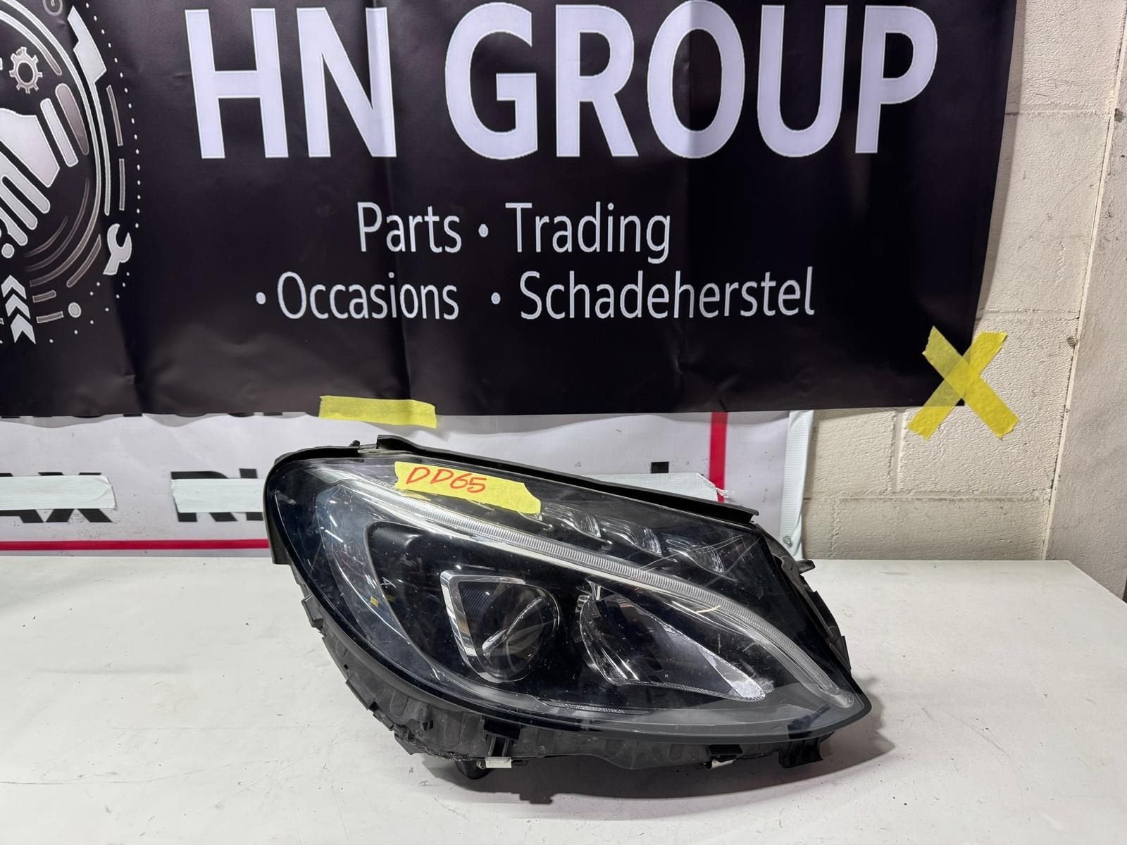 Mercedes-Benz C W205 Koplamp, Gebruikt, -, -, Ophalen of Verzenden