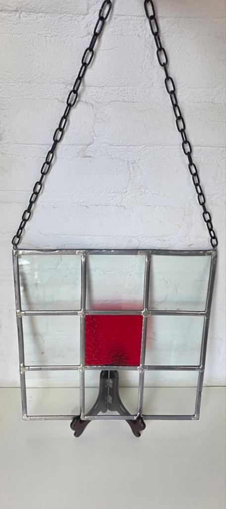 Glas en lood raamhanger, Ophalen of Verzenden, Huis en Inrichting
