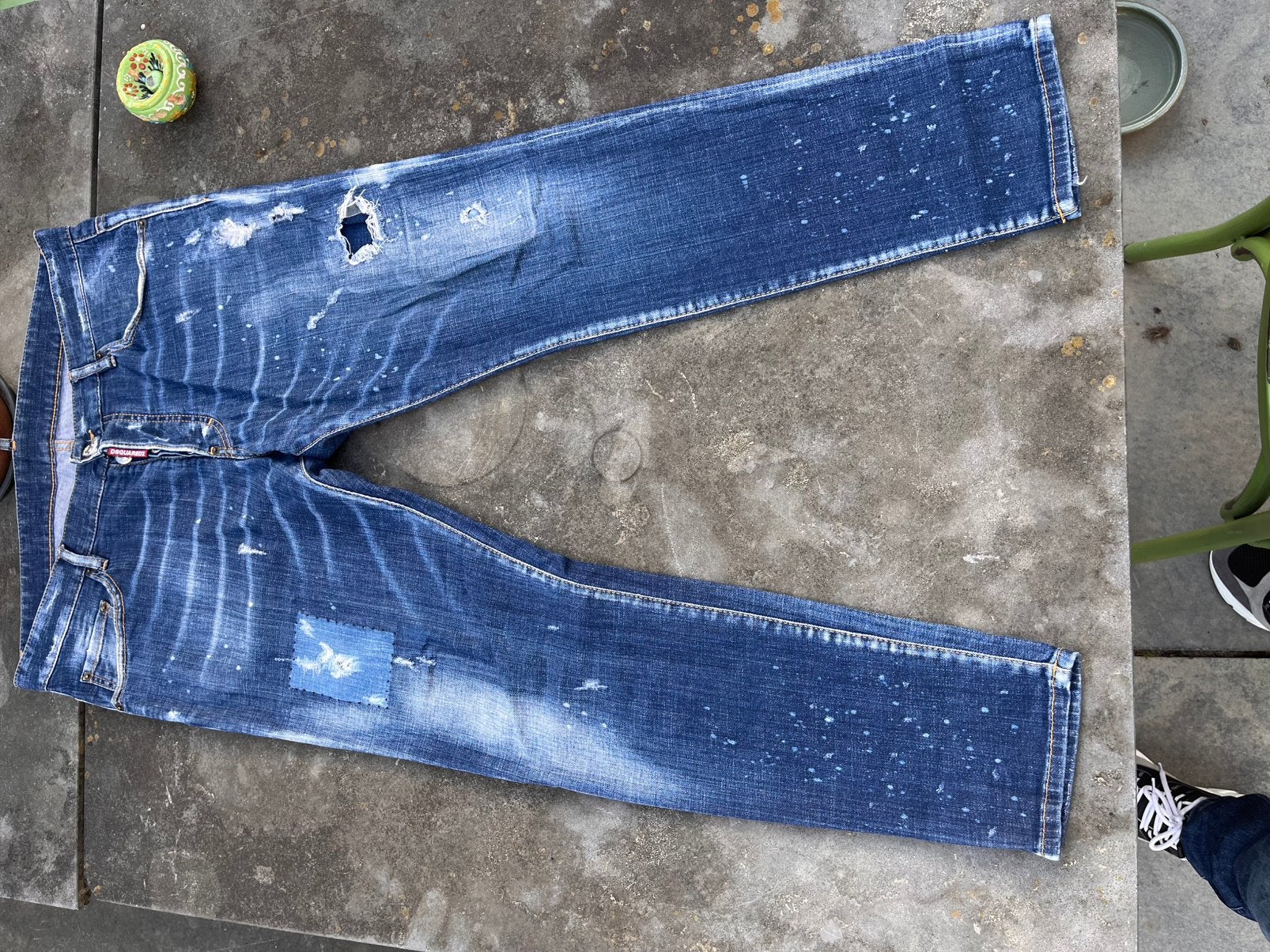 DSQUARED2 Classic Kenny Jean maat 54, Kleding | Heren, Ophalen of Verzenden, Zo goed als nieuw, Blauw, W36 - W38 (confectie 52/54)
