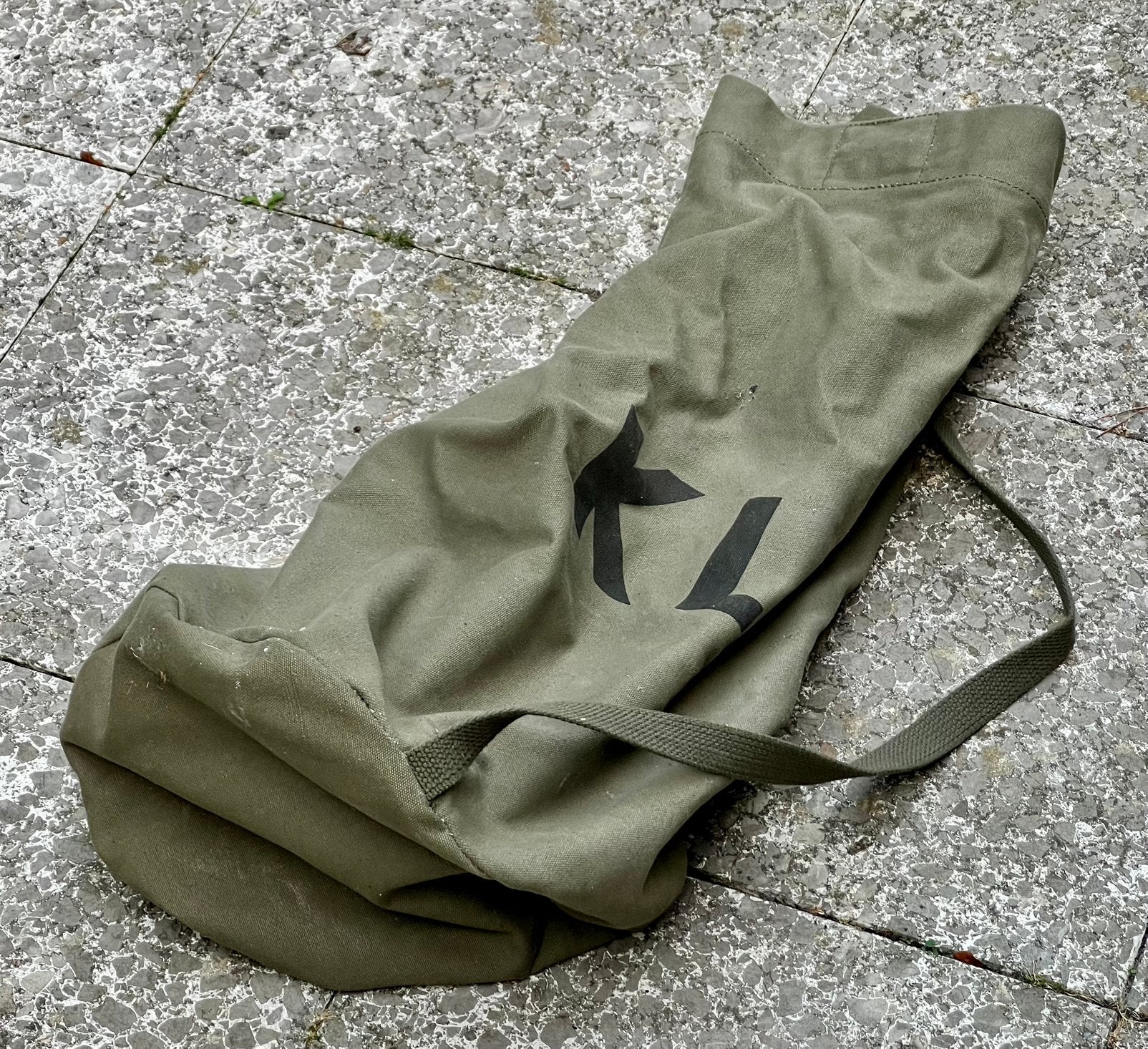 Leger plunjezak / plunje-rugzak KL van ca 1990, Verzenden, Landmacht, Nederland, Overige typen