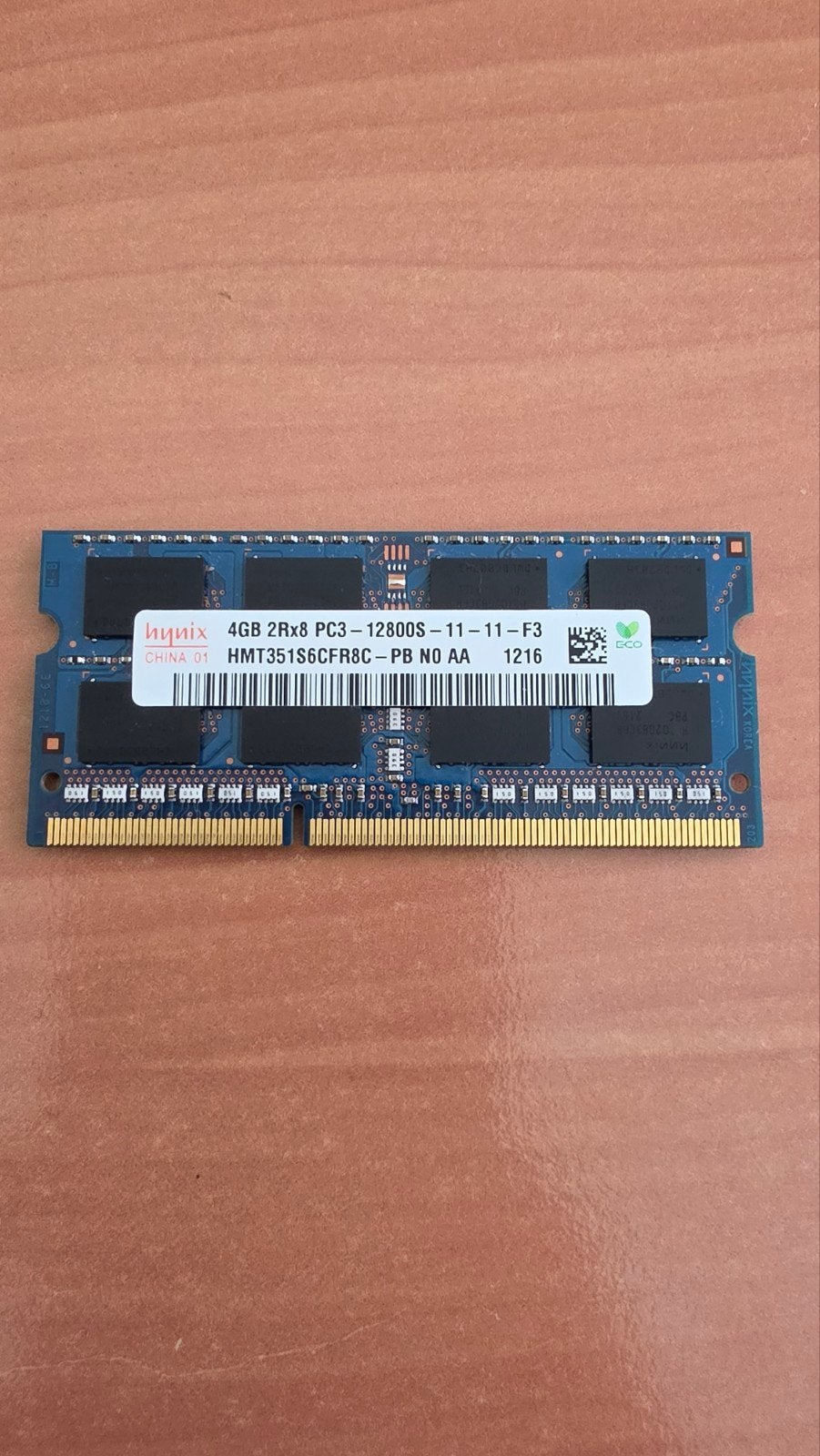 SK Hynix DDR3 RAM SODIMM 4GB 1600MHz Laptop Geheugen, Computers en Software, RAM geheugen, Gebruikt, DDR3, Ophalen of Verzenden