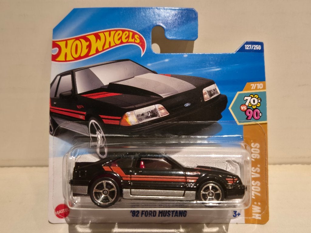 Hotwheels 1992 Ford Mustang, Ophalen of Verzenden, Nieuw, Auto