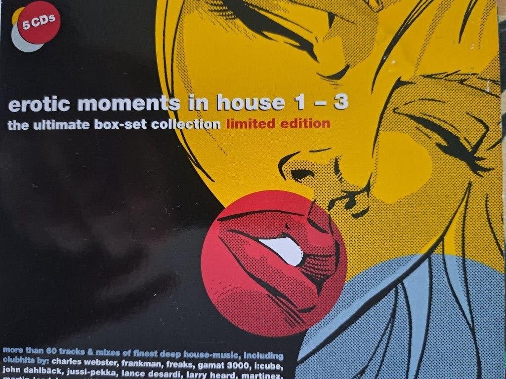 Erotic Moments in House 1–3 Complete 5CD Boxset, Ophalen of Verzenden, Gebruikt