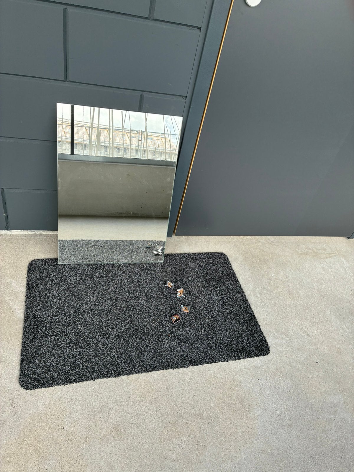 Spiegel voor badkamer (57 x 40 cm), Ophalen, Minder dan 50 cm, Nieuw, Minder dan 100 cm