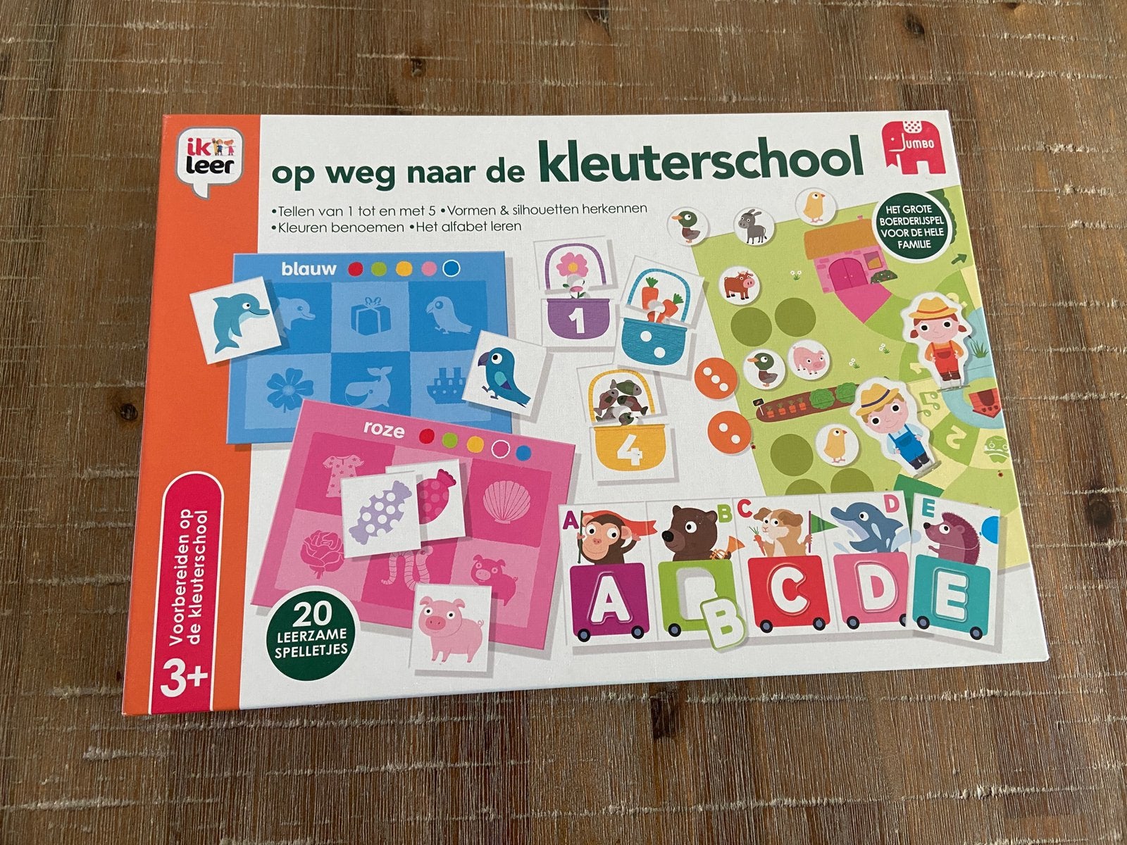 Jumbo op weg naar de kleuterschool - ik leer, Ophalen of Verzenden, Zo goed als nieuw, Taal en Lezen